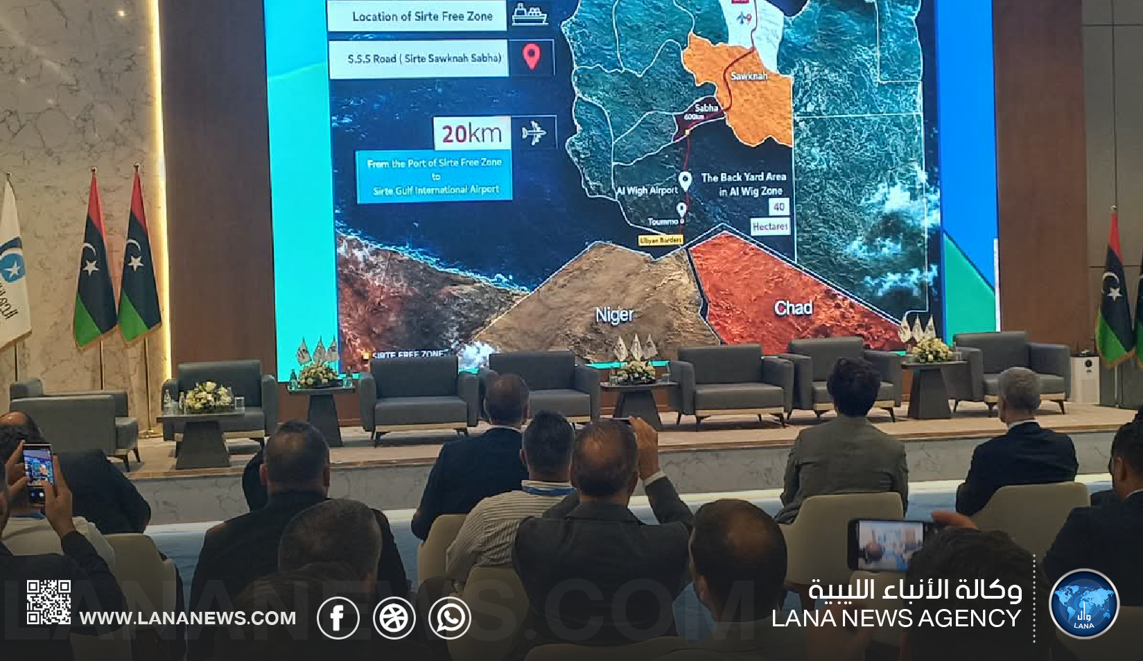 انطلاق أعمال القمة الليبية الفرنسية للاستثمار والتنمية في سرت