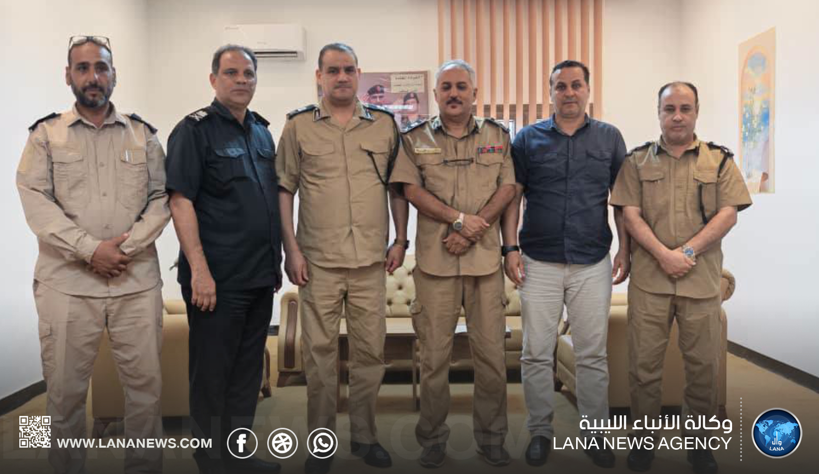 لجنة التسليم والاستلام تباشر مهامها بأمن المنافذ