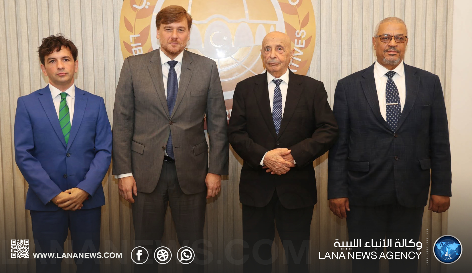 رئيس مجلس النواب يبحث مع سفير إسبانيا العلاقات الثنائية
