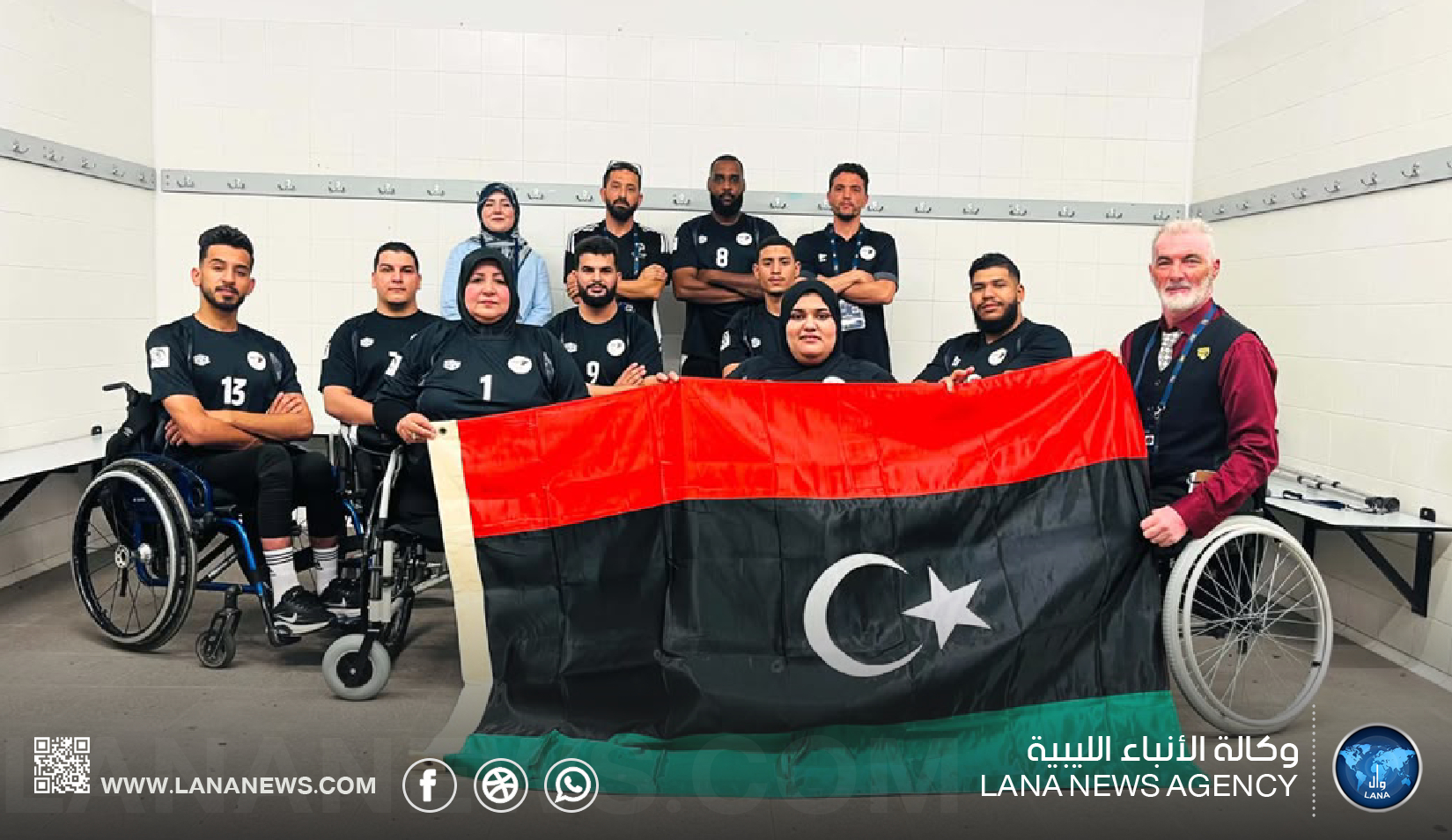 المنتخب الوطني لكرة اليد على الكراسي يبدأ مشاركته العالمية