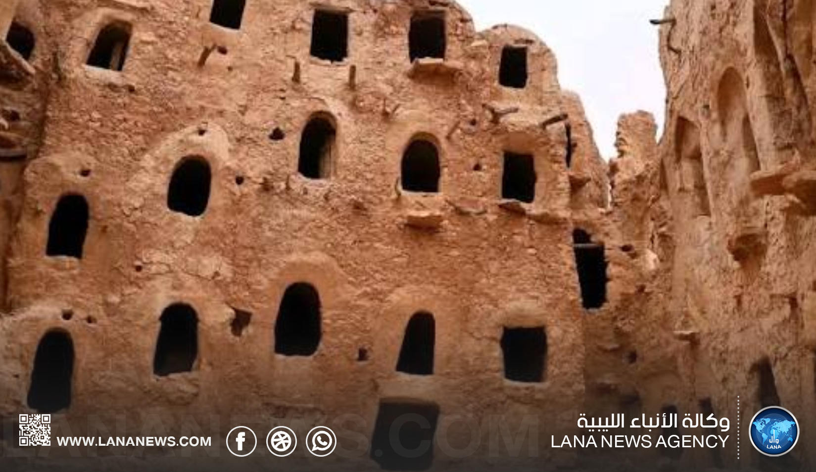 توثيق قصر المجابرة ومعالم تاريخية في جبل نفوسة
