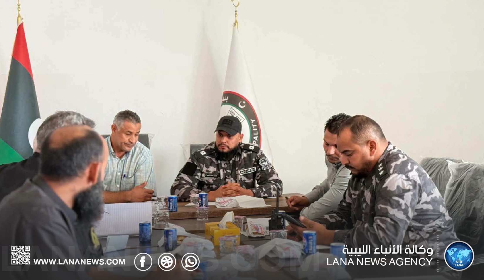 اجتماع موسع بالوشكة يبحث الأوضاع الخدمية والأمنية