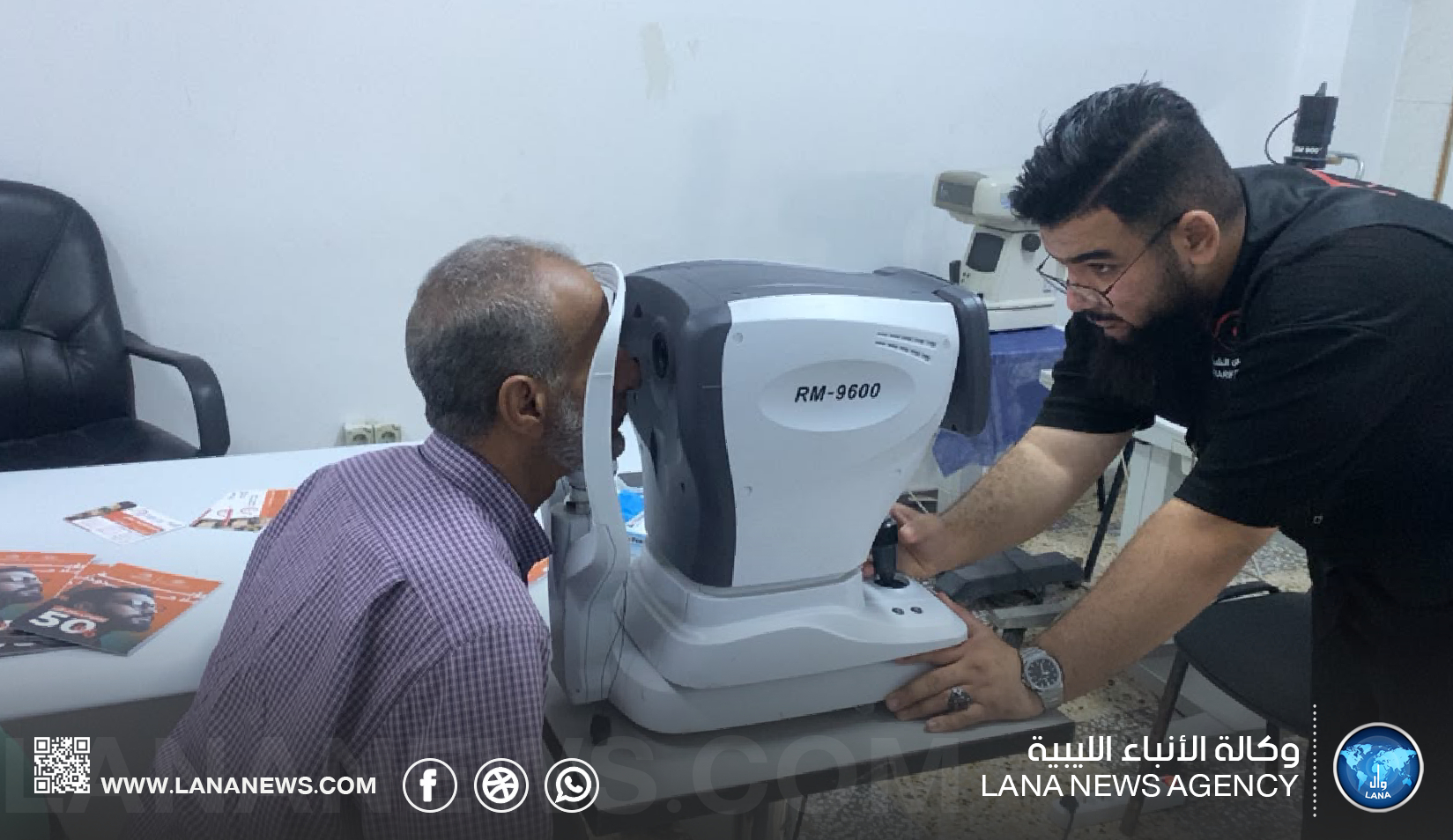 جامعة بنغازي تنظم حملة مجانية للكشف المبكر عن عيوب الإبصار