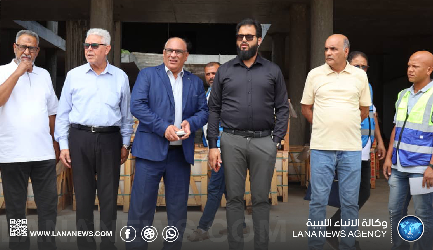 بلدية سرت تتابع تنفيذ مقرها الإداري الجديد