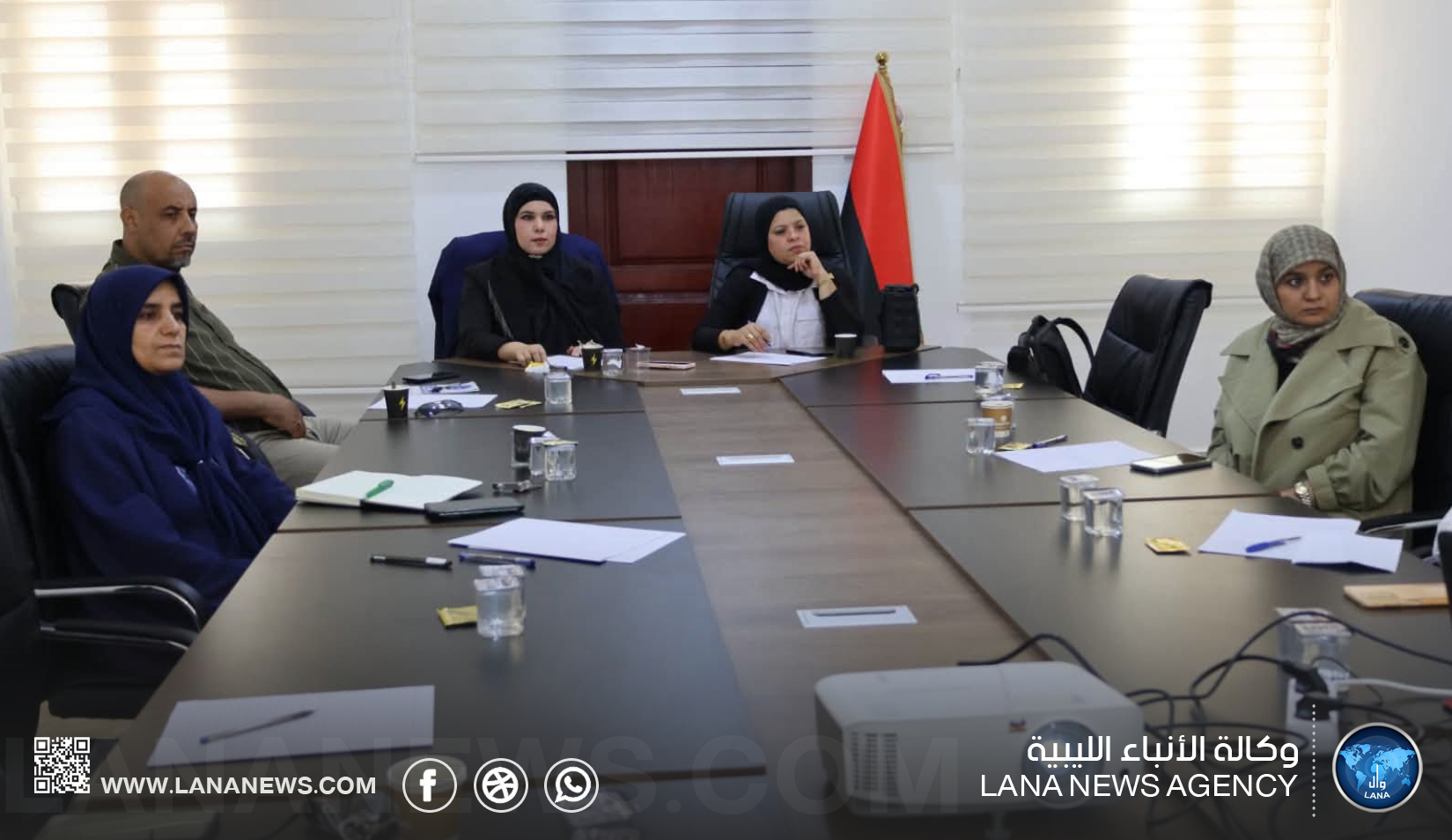 المركز الليبي للأبحاث ينظم جلسة لإعداد المسح الريفي