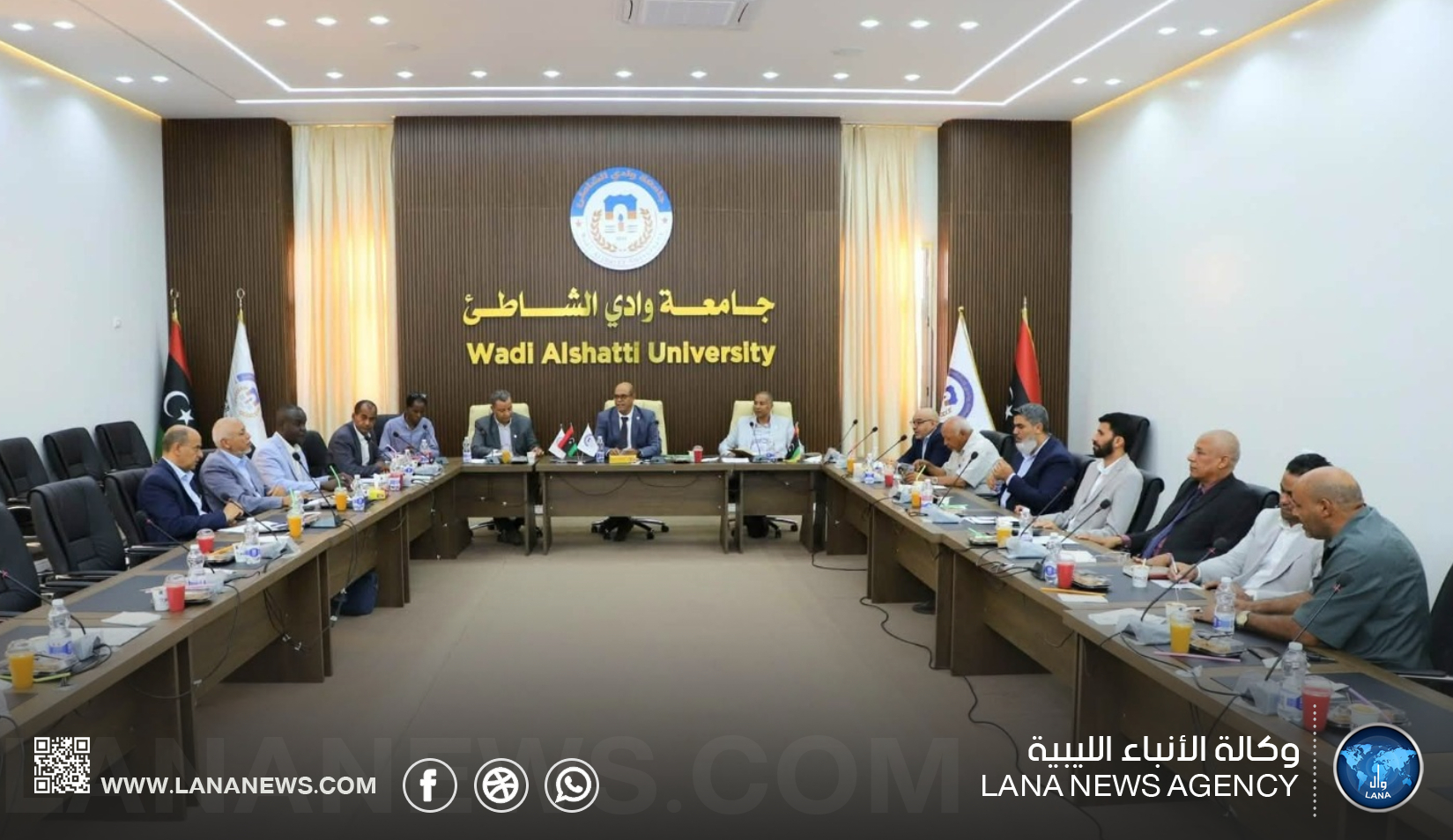جامعة وادي الشاطئ تستكمل استعداداتها لانطلاق العام الجامعي