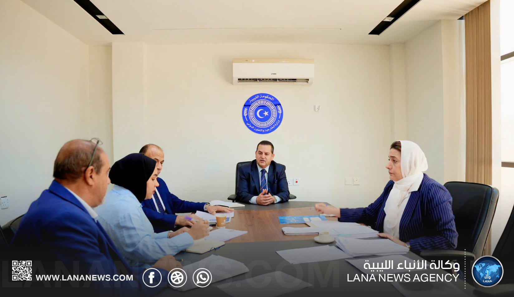 وزير الخارجية يترأس اجتماع لجنة منح أذونات العمل للمنظمات الدولية
