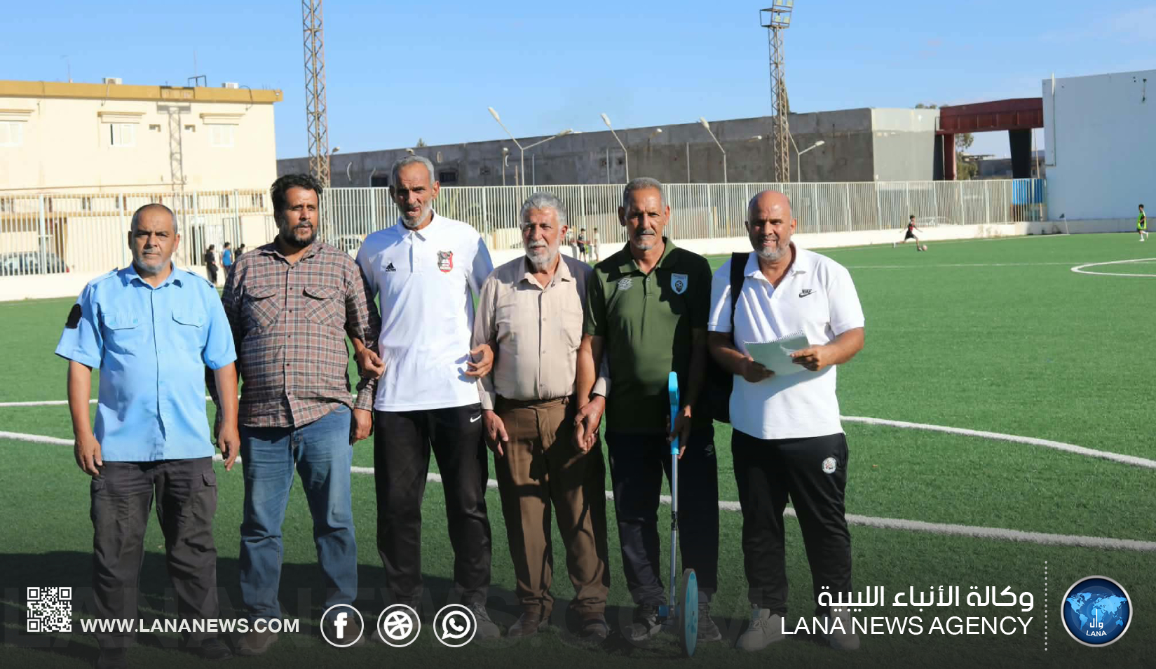 لجنة معاينة الملاعب ببنغازي تتفقد جاهزية المنشآت الرياضية