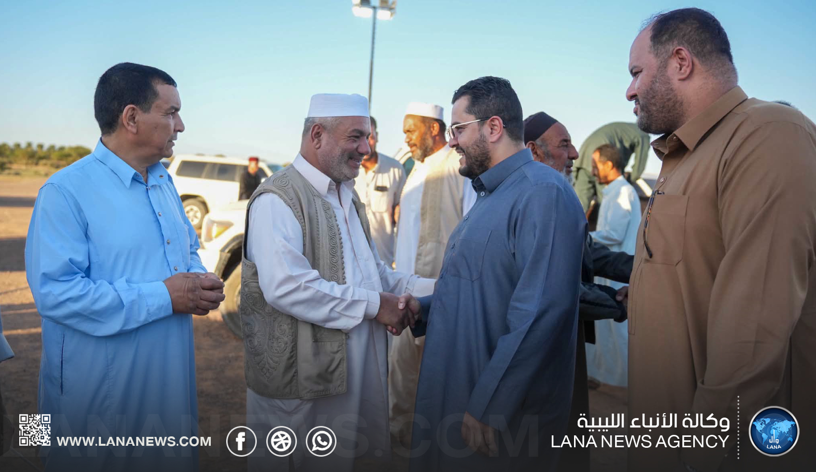 رئيس الهيئة الليبية للتراث والحياة البرية يزور مدينة سوكنة