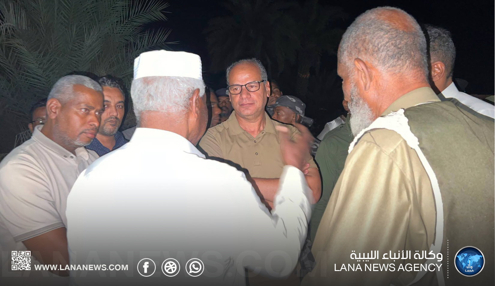 لجنة أزمة الجنوب تتفقد أضرار الأمطار في منطقة مجدول ببلدية الشرقية