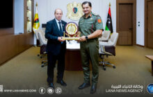 نائب القائد العام يلتقي عميد بلدية بنغازي