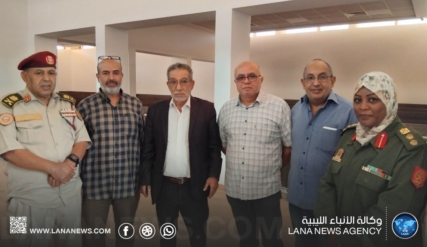 الشويهدي يتفقد تجهيزات الدورة الخامسة لمعرض بنغازي الدولي للكتاب