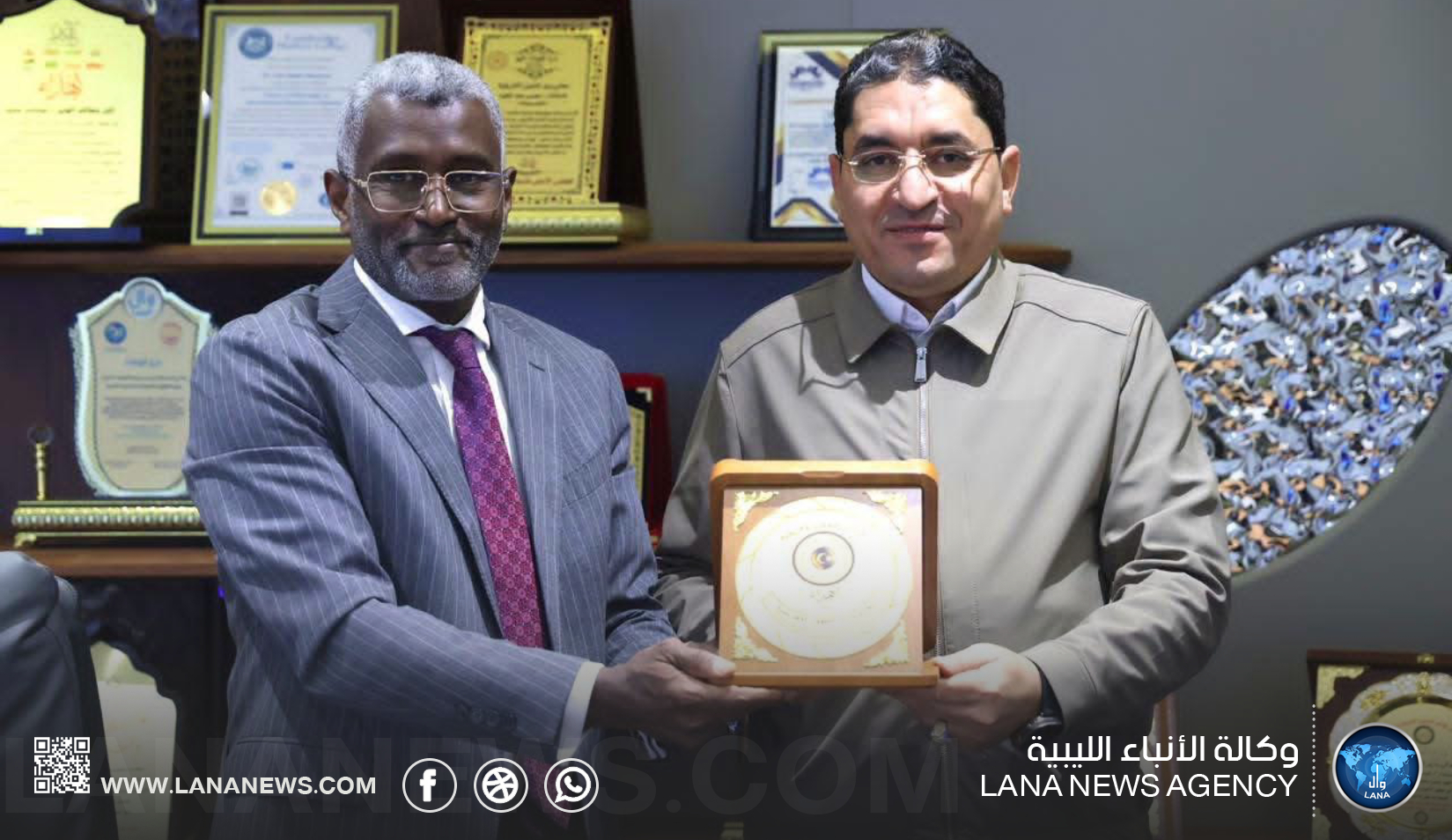 وزيرا الشؤون الأفريقية والعمل والتأهيل يبحثان تعزيز التعاون والتنسيق المشترك