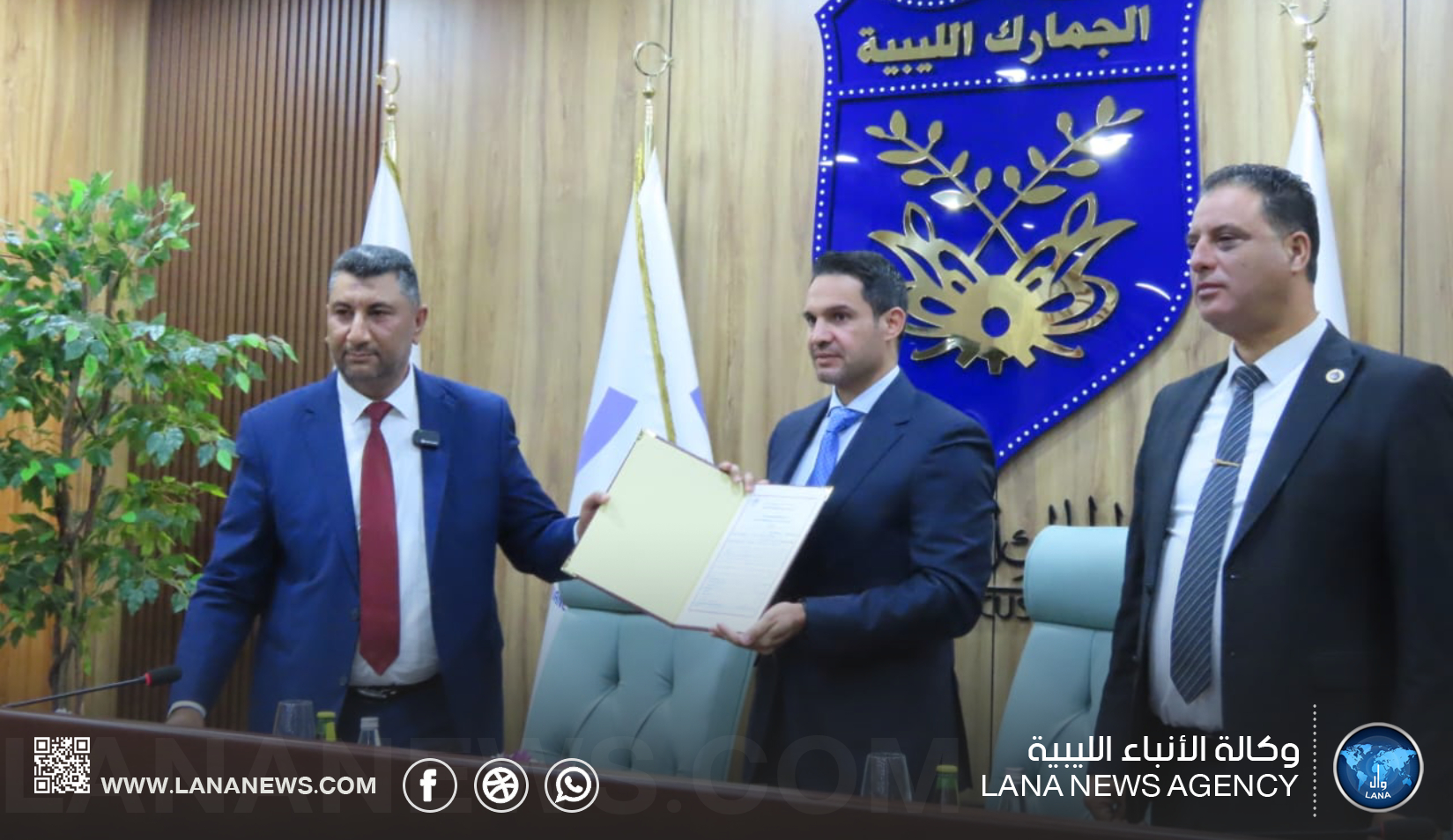 ميناء جليانة يتسلم وثيقة الامتثال لأمن السفن والمرافق المينائية