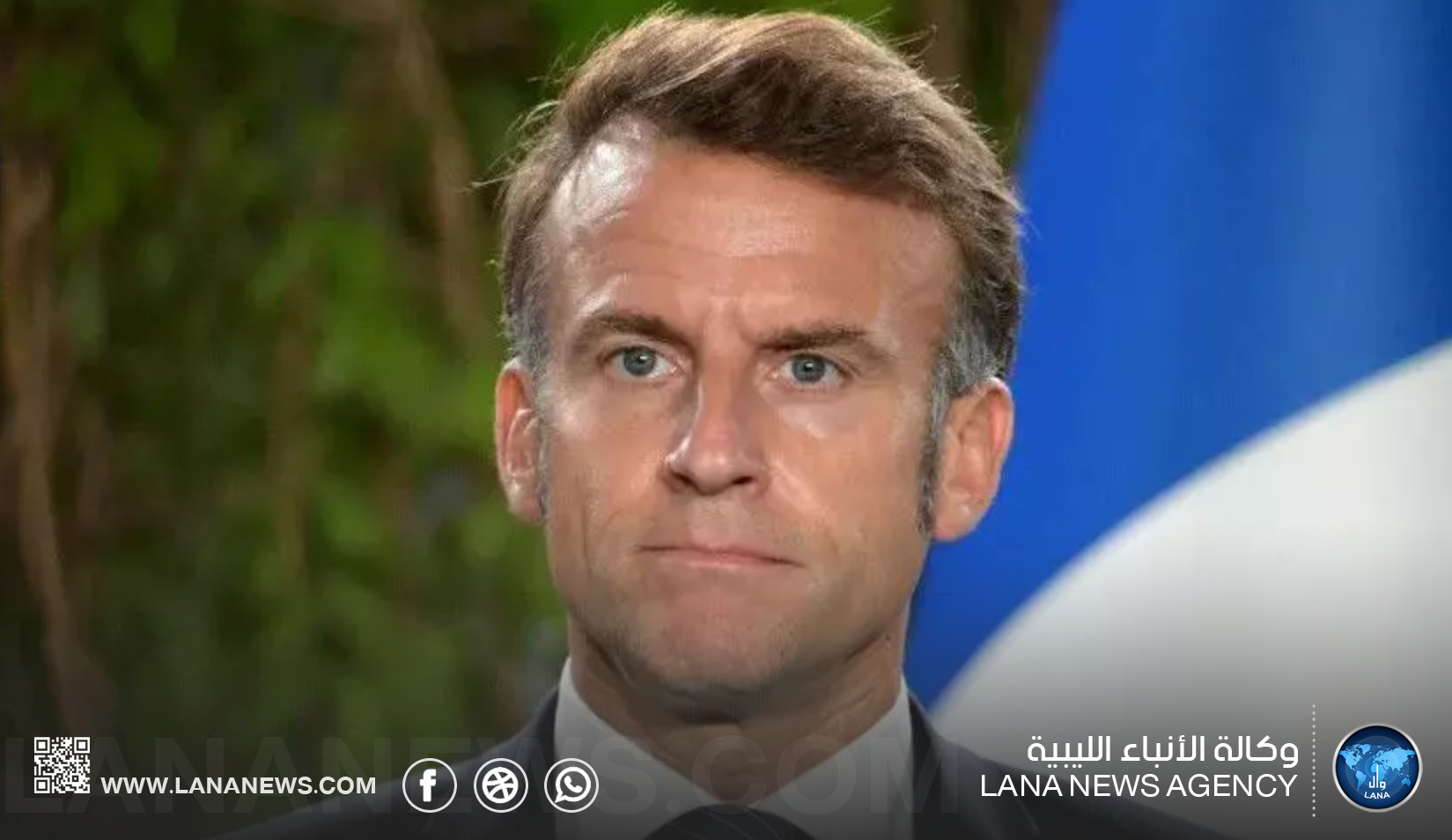 الرئيس الفرنسي يتعهد بمحاسبة المتورطين في أعمال الشغب ودعم المؤسسات المتضررة
