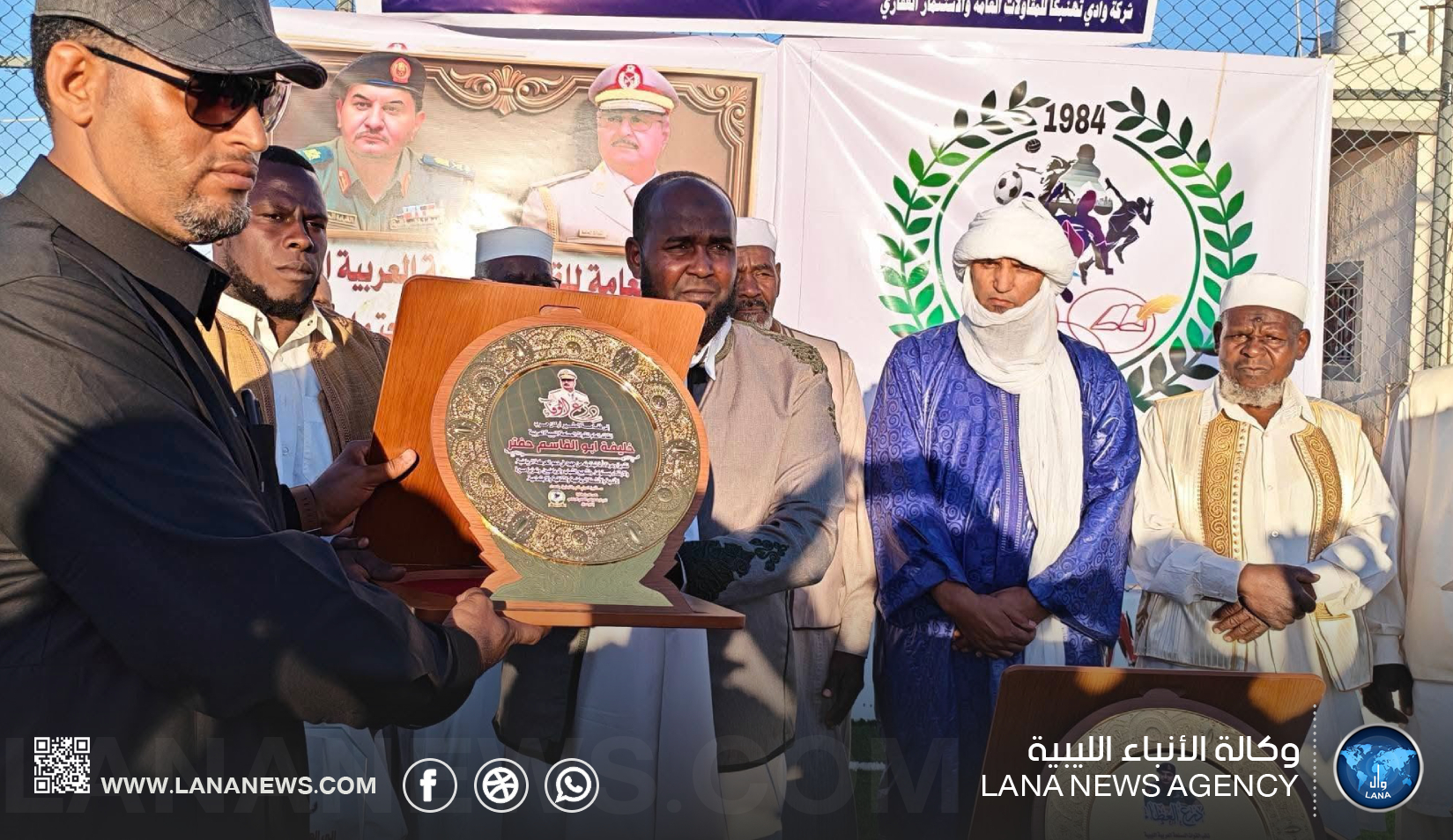 افتتاح ملعب خماسي لكرة القدم بمحلة إدليم في بلدية مرزق
