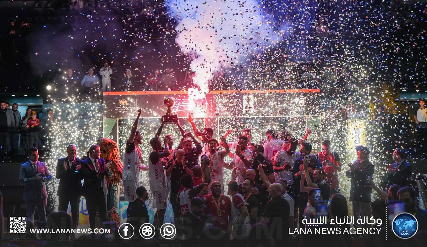 الاتحاد يتوج ببطولة دمشق الدولية لكرة السلة