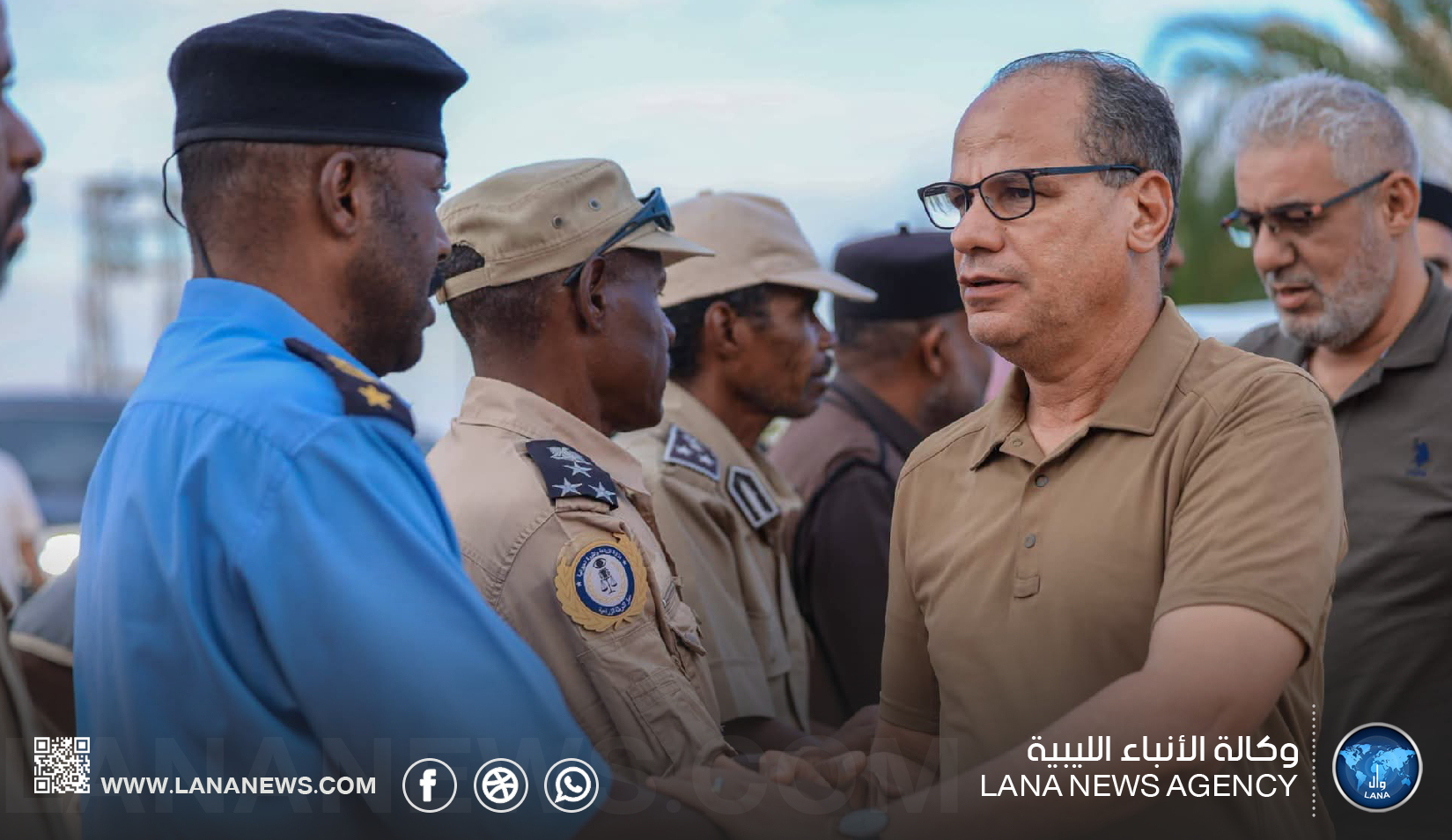 لجنة أزمة الجنوب تتفقد أوضاع تراغن وتقدم العزاء لأسرة الفقيد عبدالغني ردو
