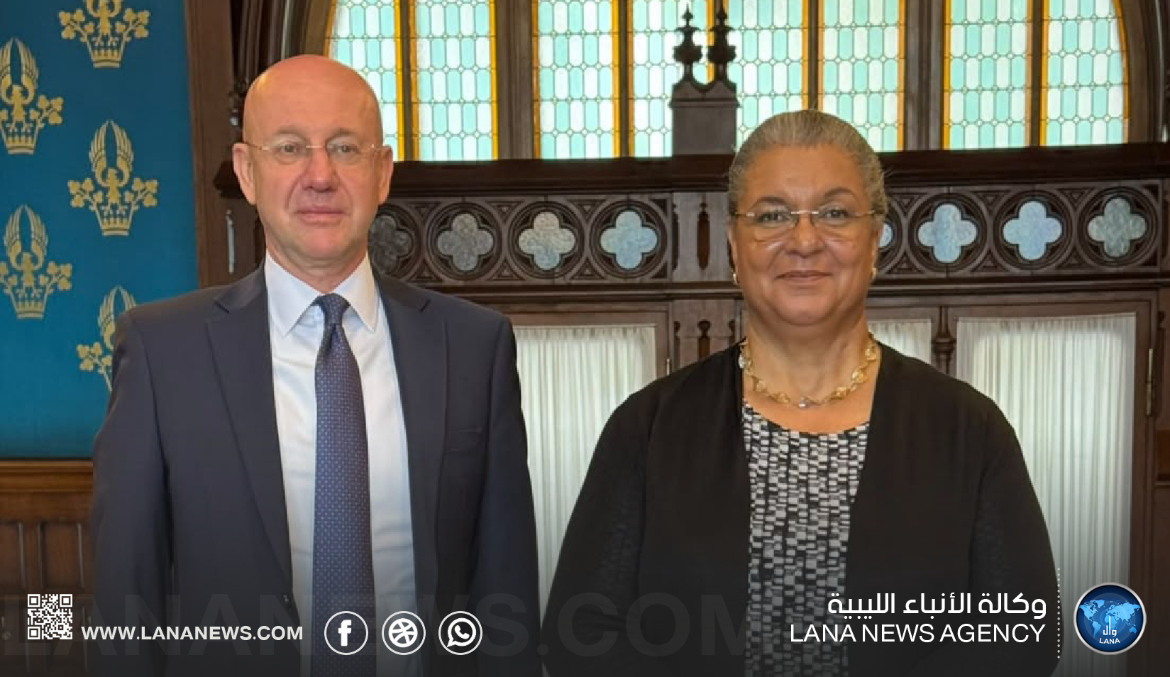 المبعوثة الأممية تبحث في موسكو مع نائب وزير الخارجية الروسي مستجدات الوضع في ليبيا