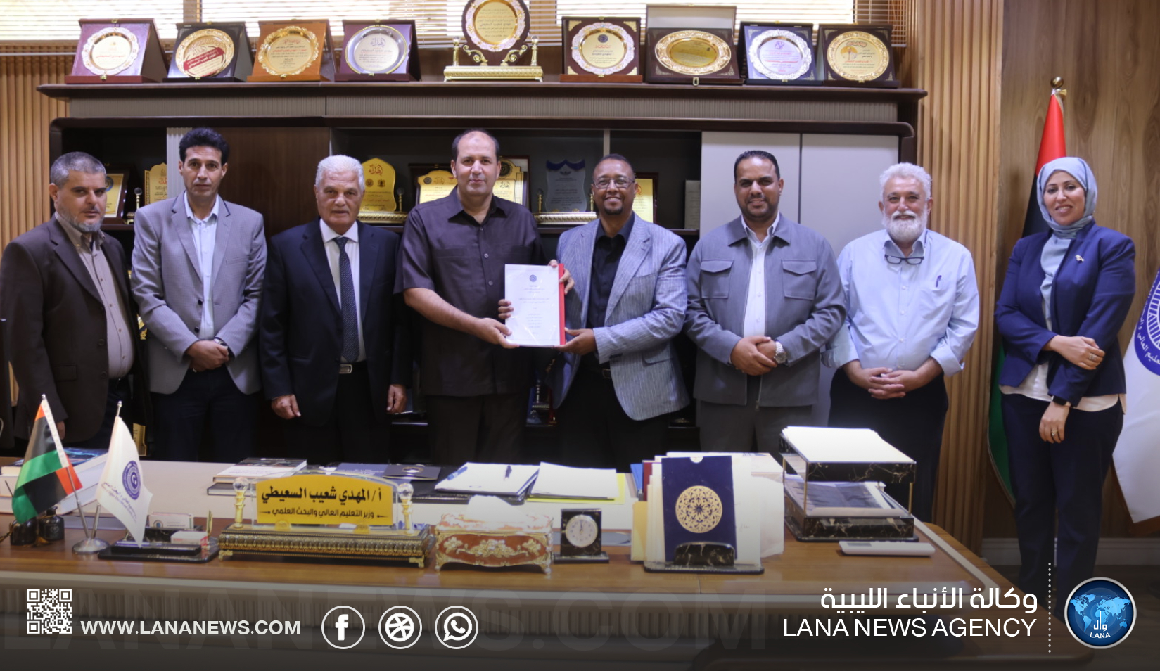 لجنة أكاديميات الدراسات العليا تعرض نتائج جولاتها الميدانية