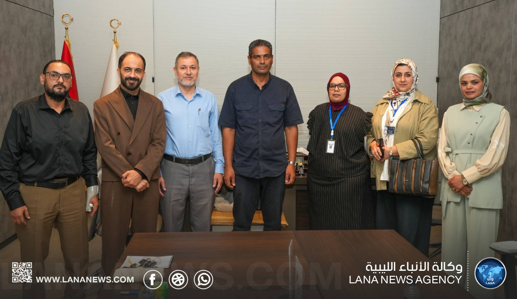 البرنامج الوطني للسرطان وجامعة بنغازي يبحثان حملة طمنا عليك