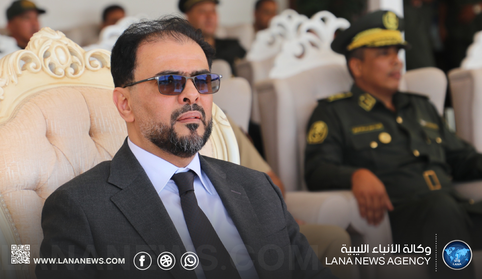 رئيس الحكومة الليبية يشارك في تخريج دفعة 