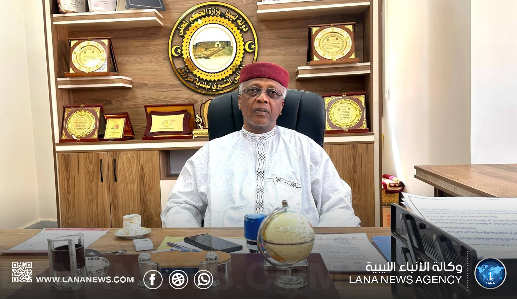 وزير السياحة يبحث الاهتمام بالمواقع التاريخية في مرزق